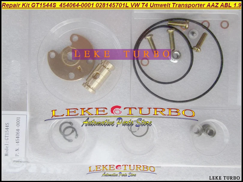 Комплект для ремонта турбо GT1544S 454064 0001 0002 028145701L Volkswagen VW T4 Umwelt Transporter AAZ ABL