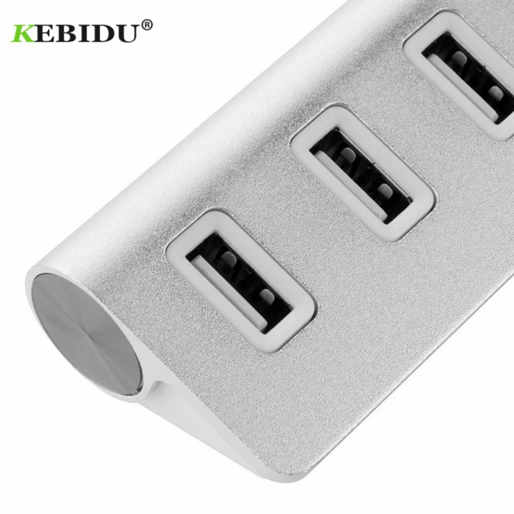 Портативный usb концентратор kebidu 4 порта высокоскоростной USB расширитель