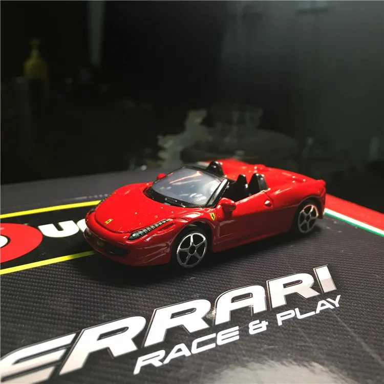 Burago 1: 64 1:43 литье под давлением автомобиля сплава мальчик ребенок автомобиль игрушки модель полный набор для ферраридала с оригинальной коробкой для детей подарок