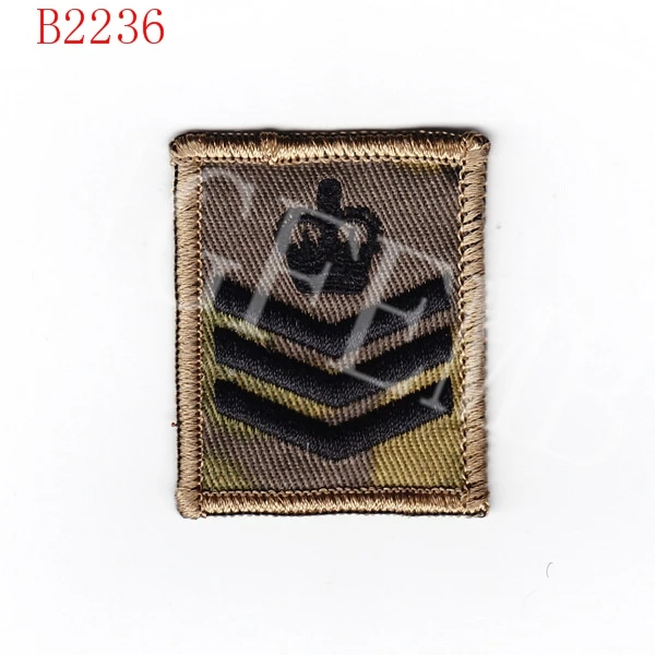 Черная нашивка с вышивкой в британском стиле MTP|embroidery patch|designer patchespatch design |