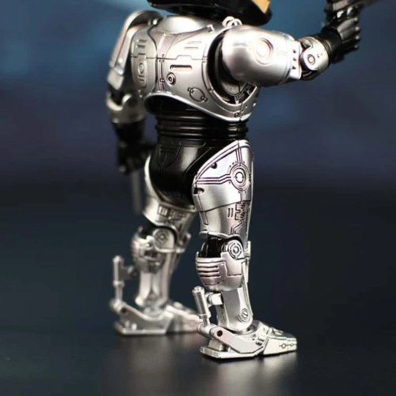 Для коллекции 16 см сплав литья под давлением Robocop Аниме Фигурка модель игрушки для детей рождественские Коллекционные сувениры подарок