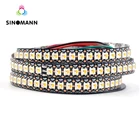 SK6812 RGBW (аналогично WS2812B) 4 в 1 1 М4 м5 м 3060144 светодиодовпикселей м; Индивидуальный Адресный светодиодные полосы IP20IP65IP67 DC5V