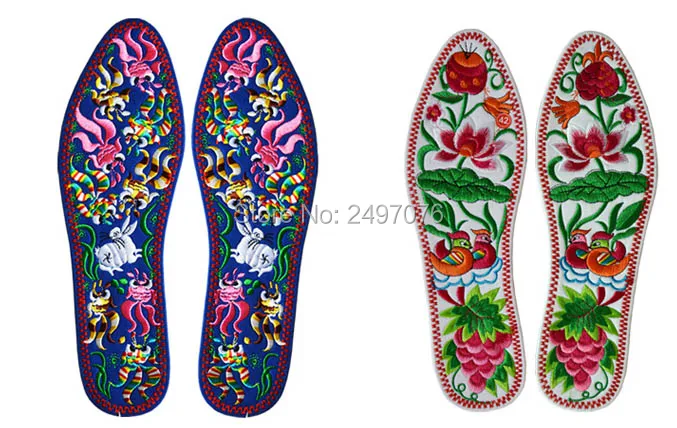 Бесплатная доставка китайские вышитые стельки на заказ для обуви|custom embroidery|embroidery