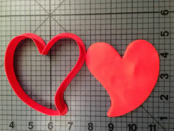 Свадебное для невесты Сердце серии Fondant (сахарная) трафареты украшения пирожных и