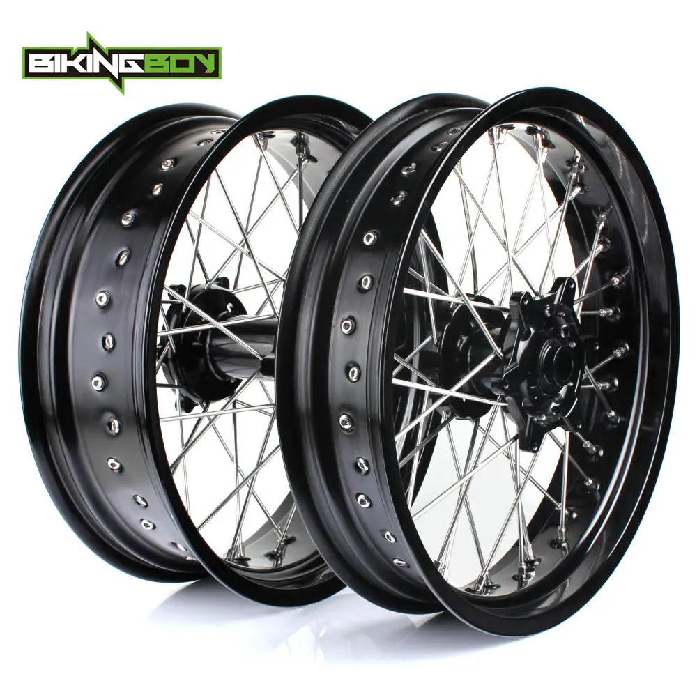 BIKINGBOY SX SXF MXC SXS XC-W 3 5 0/4 5/4 25 17 &quotсупермото спереди и сзади втулка диска колеса