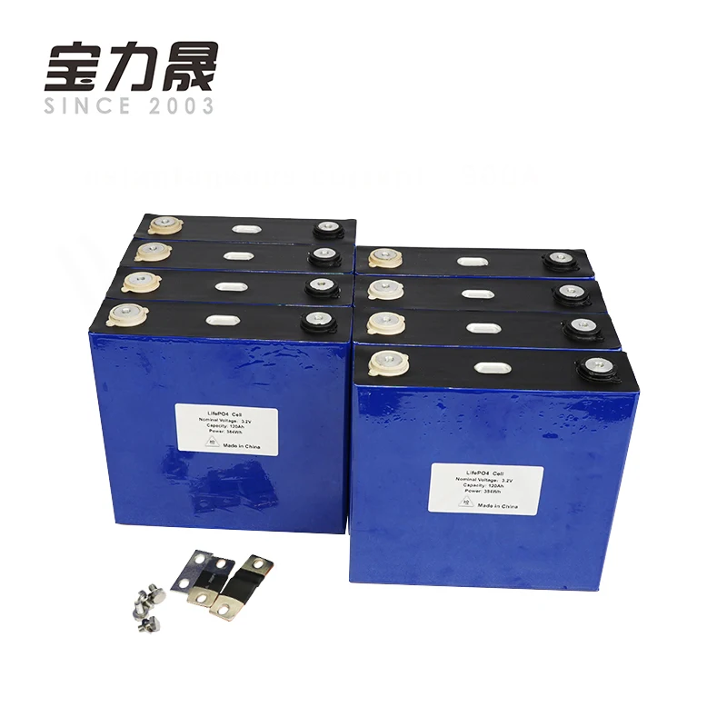 2019 Новый 3 2 V 120ah Lifepo4 аккумулятор ЕС США CA RU без налога 12 24 36 48 пакет глубокий цикл LFP