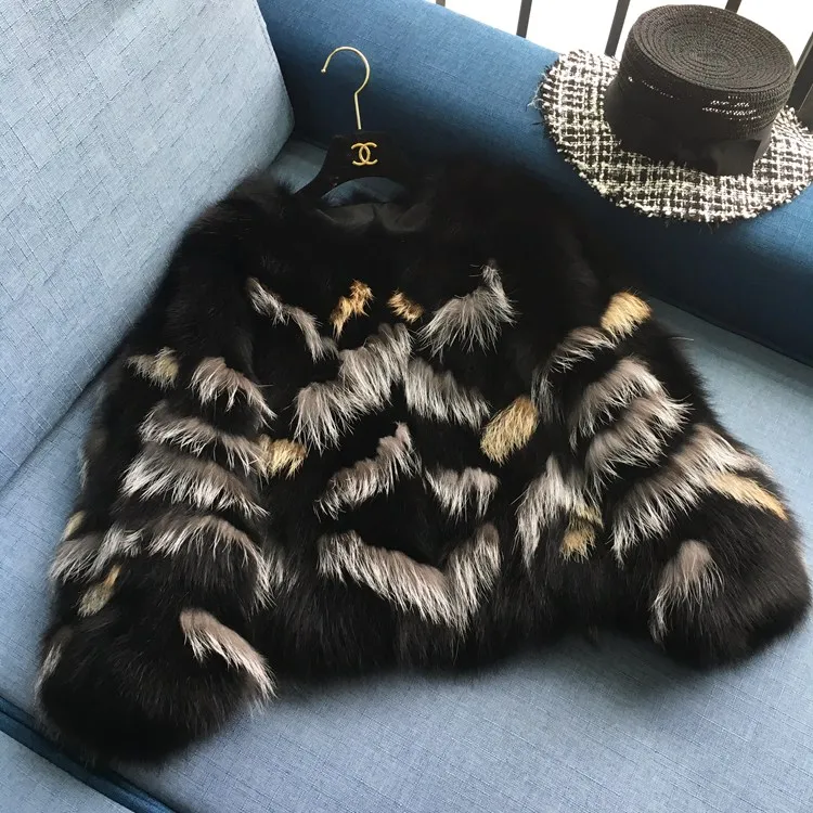 Новая женская шуба из натурального меха лисы верхняя одежда меха|fur coat|fur coat modelscoat