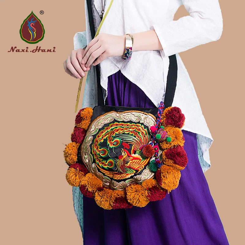 Новое поступление Модные Винтажные Сумки с вышивкой в виде животных большие