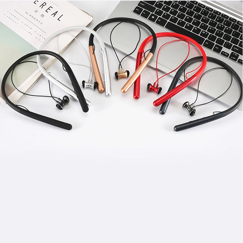 NEW Wireless Bluetooth Earphone Active Noise Cancelling Sports Stereo Headset V5.0 Neckband Headphone with Mic PK i7s | Электроника