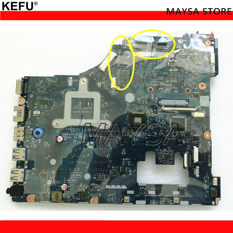 viwgq/GS LA-9641P материнская плата для lenovo G510 материнская плата для ноутбука HM86 PGA947 LA-9641P плата с 8 видео воспоминания