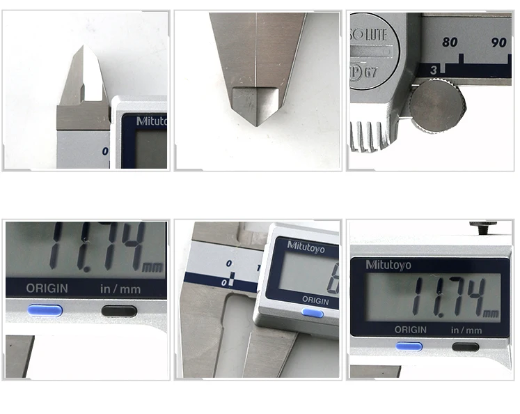 Mitutoyo 500-752-20 500-753-20 500-754-10 0-150/200/300 мм(0-6 дюймов)/8/12 дюймов IP67 для защиты от дождя/пыли/Водонепроницаемые АБС цифровые Штангенциркули Быстрая