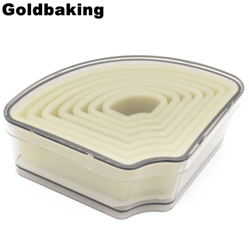 7 шт. фрезы для печенья с вентилятором нейлоновые помадки формы печенья|cutter mold|cookie