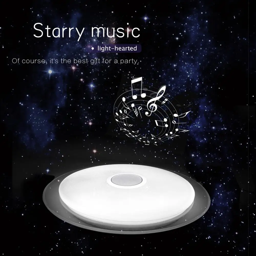 Светодиодный потолочный светильник RGB с регулируемой яркостью 36 Вт 40 умное