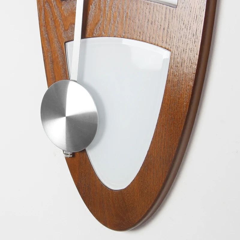 Новый китайский дерево часы Творческий Часы современный минималистский