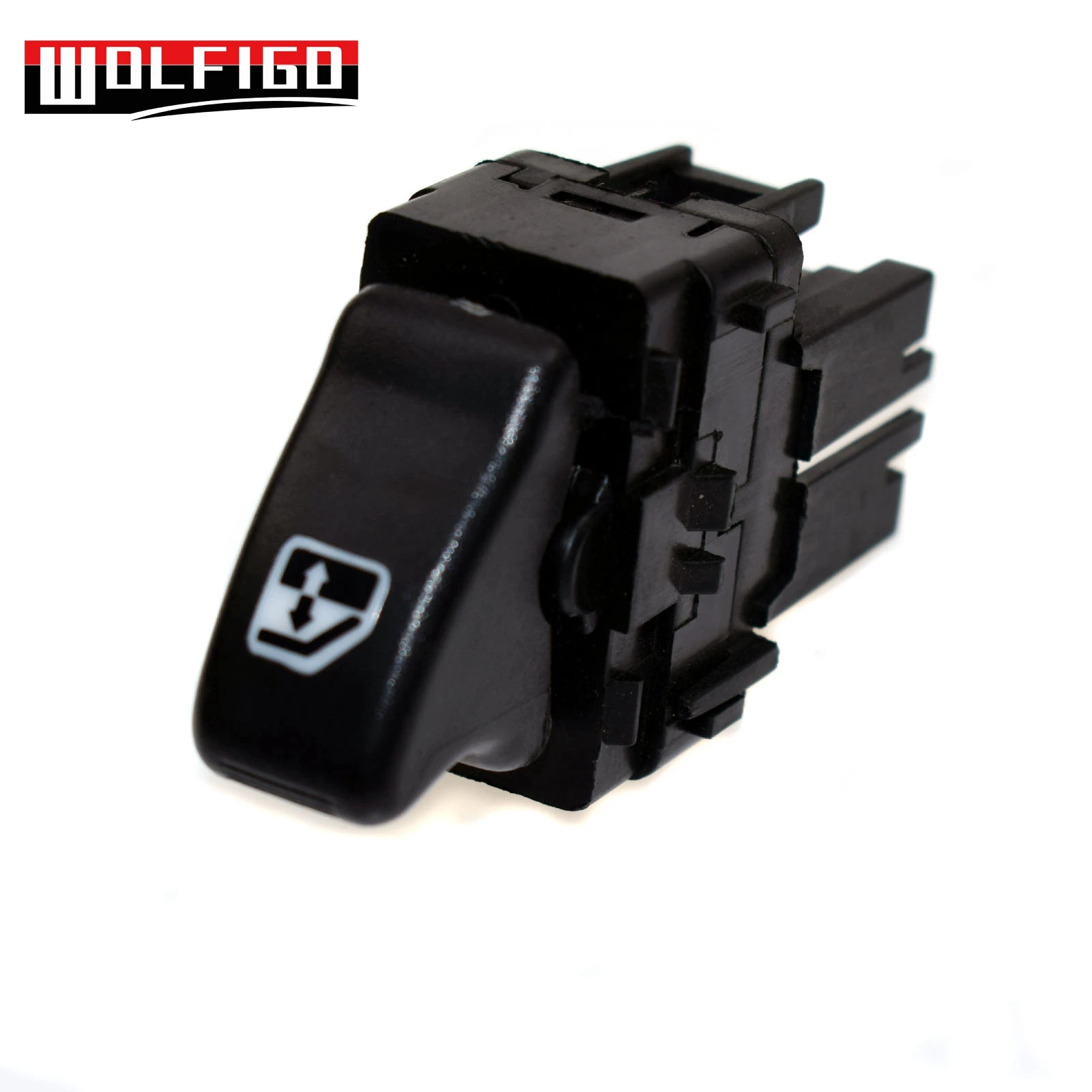 WOLFIGO черное/серое электромагнитное окно для Pontiac Монтана 1999-2005 10387305 10416106 10419308