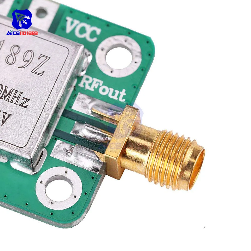 LNA 50-4000 МГц РЧ малошумный модуль усилителя SPF5189 0.6дб широкополосный усилитель плата приемник сигнала для FM HF VHF/UHF радиостанции