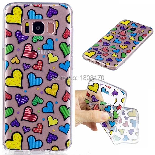 Мягкий чехол из ТПУ с мультяшным цветком для Samsung Galaxy S8 Plus J5 Prime J7 A3 A5 2017 J3 J510 J710 2016