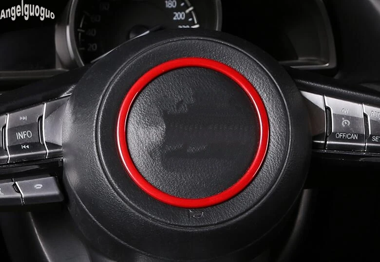 Аксессуары для Mazda 4 цвета Axela CX 3 8 9 ATENZA 2017 20 Автомобильное рулевое колесо