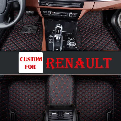 Пользовательские автомобильные коврики для renault kangoo fluence captur talisman широта все модели 3D авто Стайлинг сверхмощный любую погоду