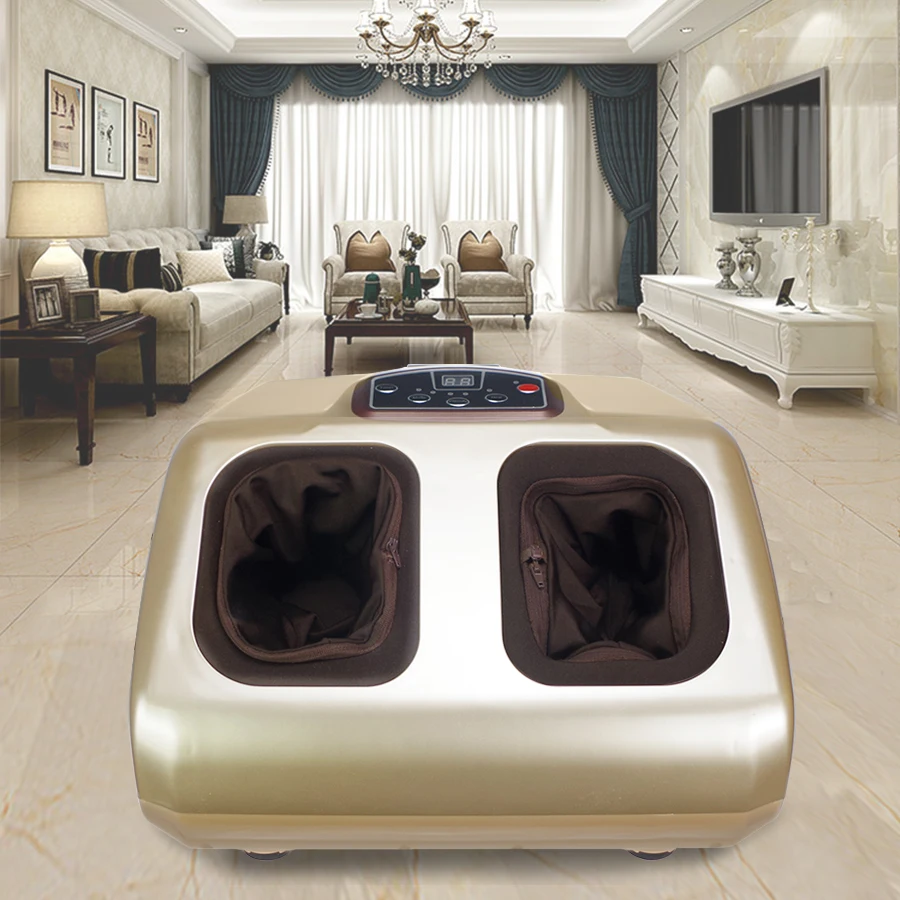 Электрический массажер для ног Рефлексология Акупрессура терапия шиацу