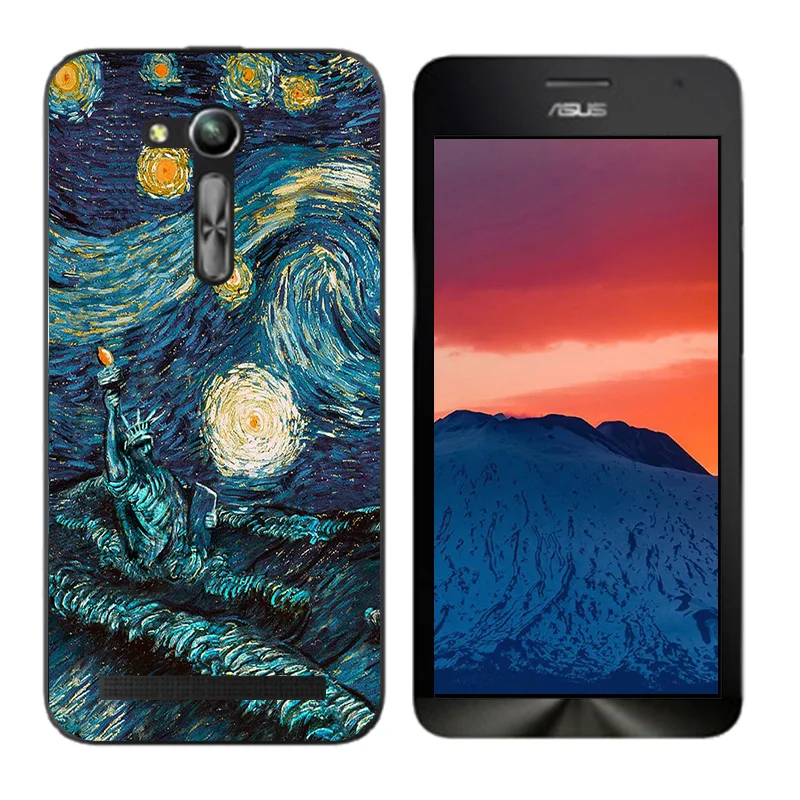 36 Чехол для Asus X014D чехол для Asus Zenfone GO ZB450KL ZB452KG 2nd Gen ASUS_X014D чехол с принтом "сделай сам" - Цвет: 36