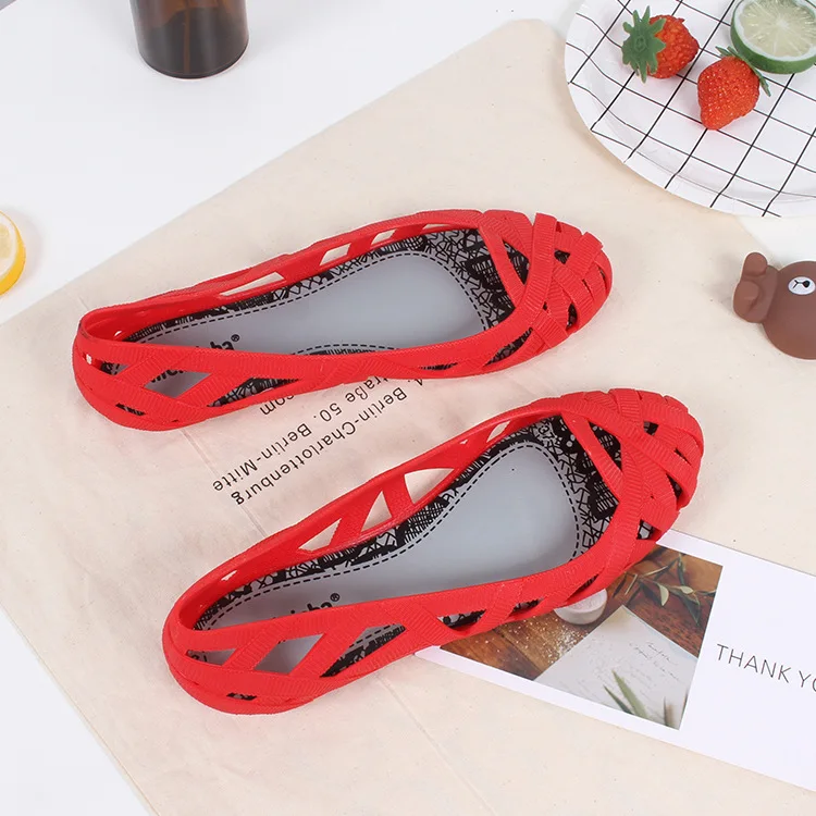 Mini Melissa/женские прозрачные сандалии на полой подошве; коллекция года; женские сандалии; дышащие сандалии для родителей и детей; женская обувь; высокое качество