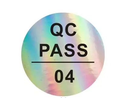 2000pcs 0-10 QC Adhesive Label Sticker Hologram PASSED Laser Stickers Security Waterproof Warranty | Дом и сад