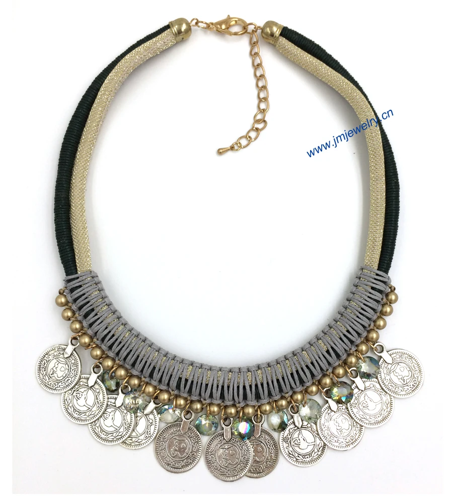 ?? 新しいファッションデザイン高級choker声明よだれかけネックレスボヘミアコリアータッセルペンダントネックレスヴィンテージネックレス