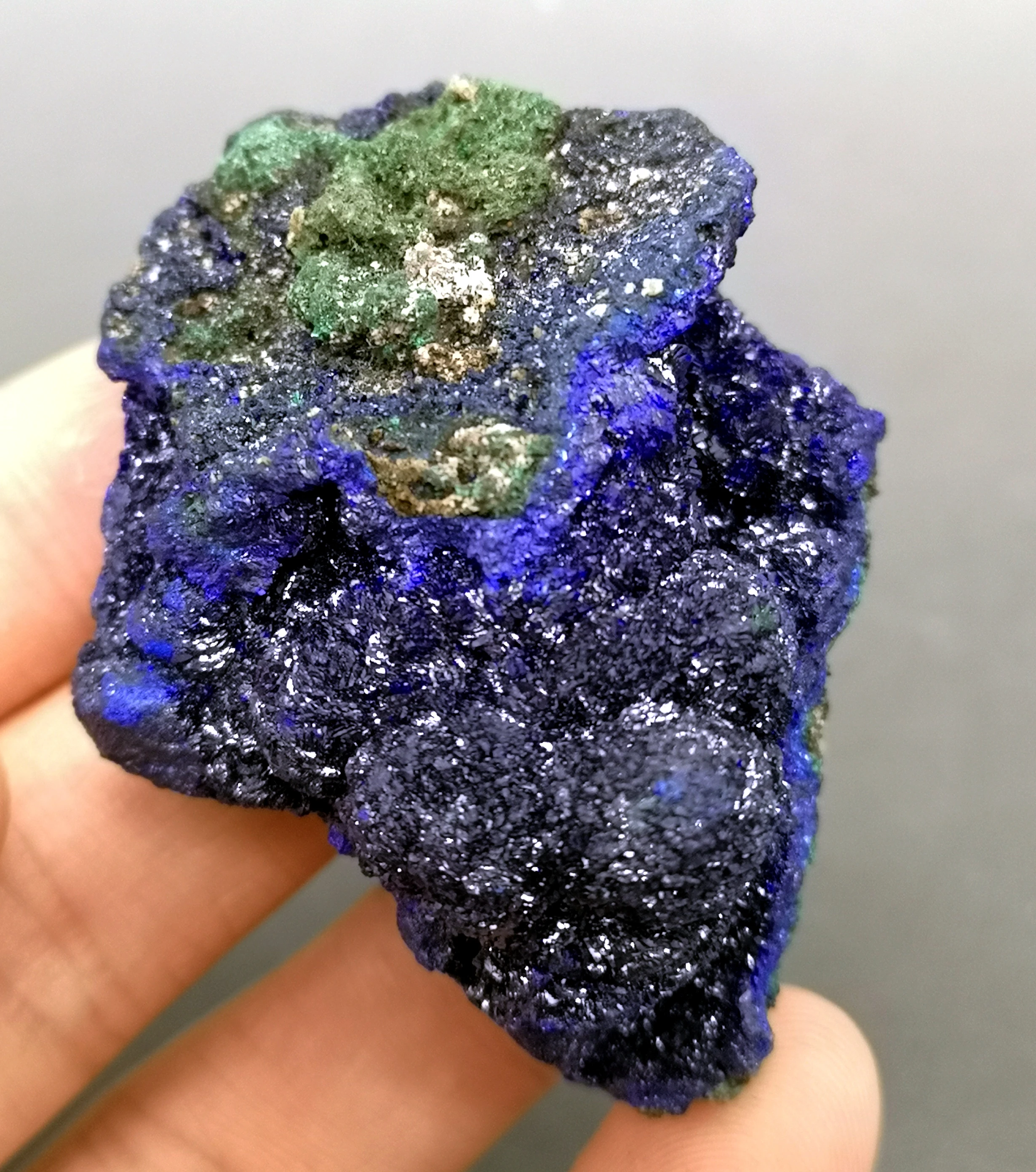 Самых популярных моделей! 56 г Натуральный Камень Блестящий Азурит и Малахитовый