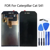 4 7 original for caterpillar cat s41 lcd diaplay touch screen digitizer assembly repair kit for cat s41 screen lcd phone parts