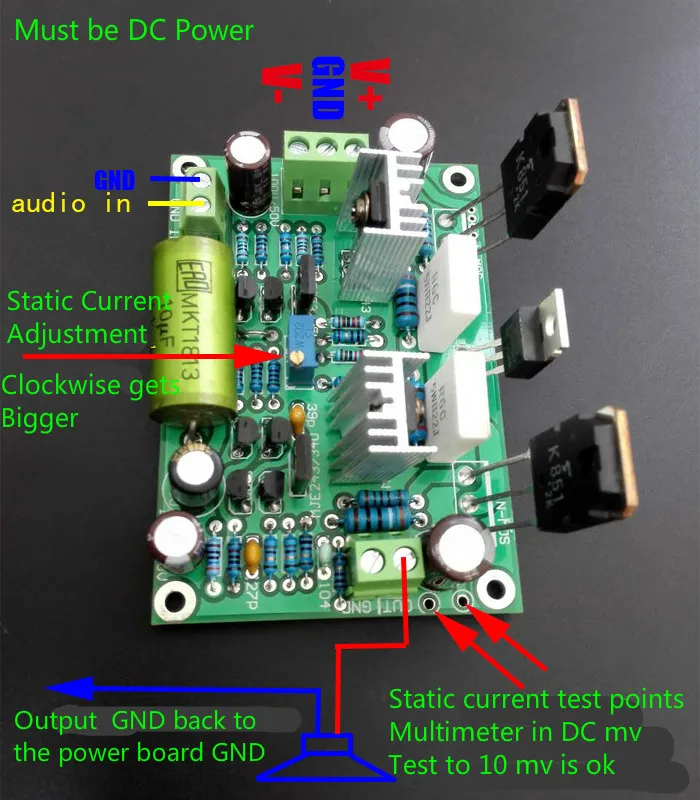 SANKEN 2SC2922 2SA1216 200 Вт без дефекта архитектурту большой ток трубка с полевым эффектом стерео HiFi дискретный усилитель мощности A9-010