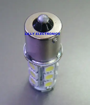 1 х 1156 BA15S Автомобильная SMD лампа 18-5050 LED яркий белый холодный | Лампы и освещение