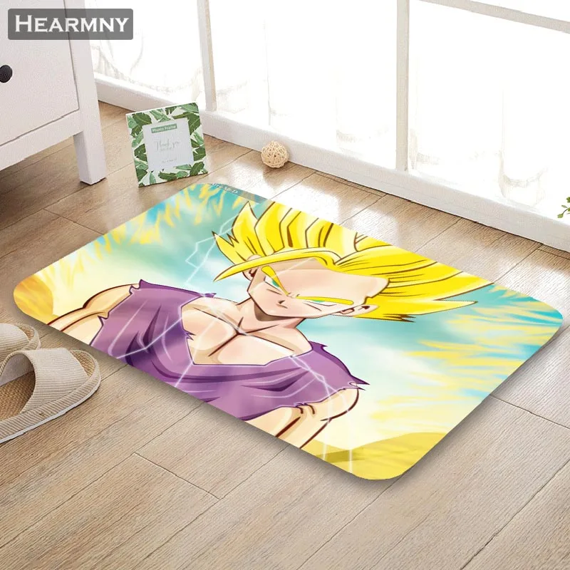 Хороший Dragon Ball Z коврик напольный околодверный коврик Домашний креативный коврик супермягкий впитыватель ванная комната Придверный коврик 40X60 см, 50x80 см