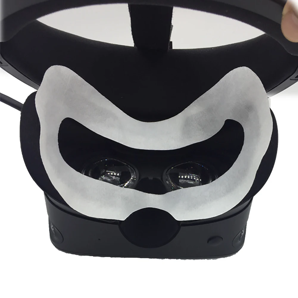 100 шт гигиенический VR коврик одноразовый Eyemask нетканый Чехол впитывающий пот
