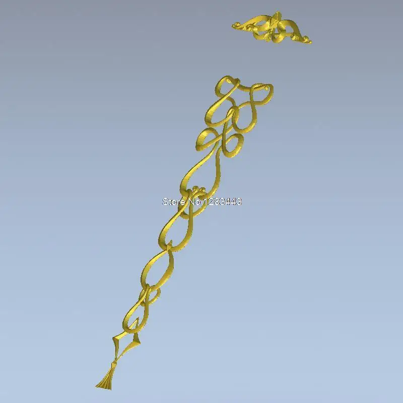 Высокое качество новая 3D модель для ЧПУ мебель украшение резная фигура