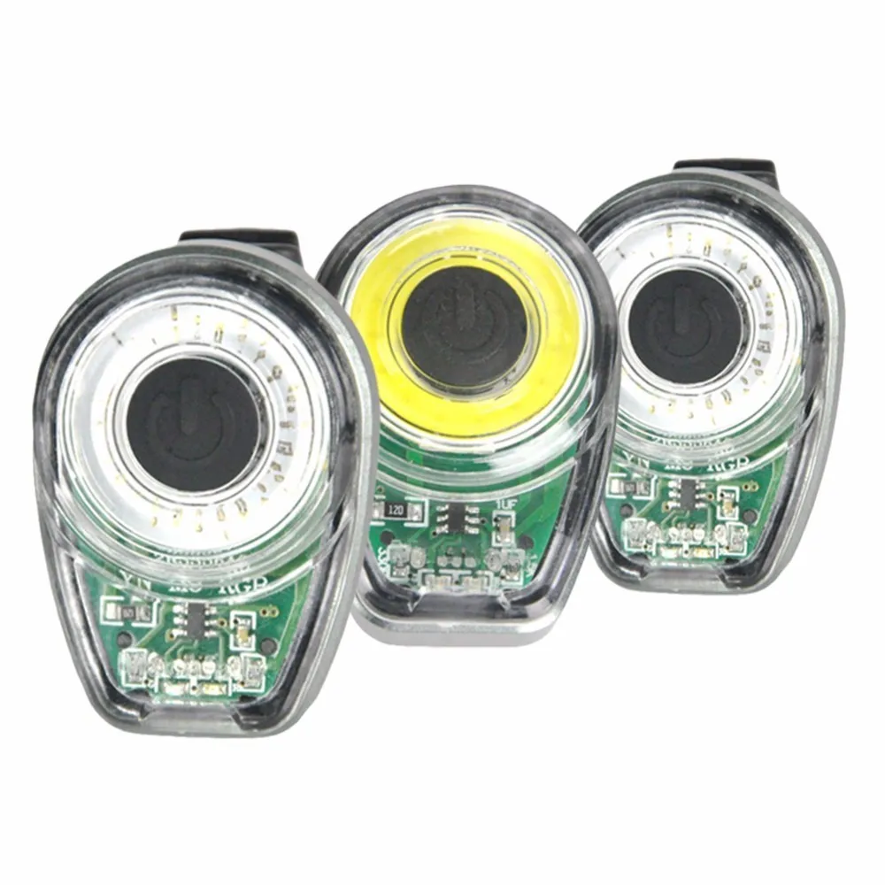 Smart Велосипедный Спорт фонарь зарядка через USB Детская безопасность сигнальная