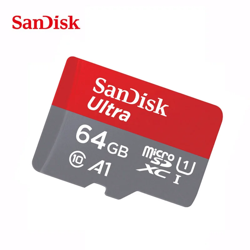 SanDisk Ultra micro SD карта памяти 64 ГБ TF microSDXC для телефона A1 | Компьютеры и офис