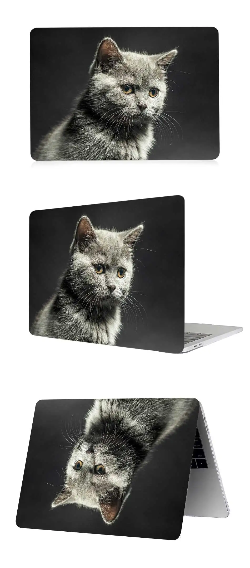 MTT чехол для ноутбука macbook air 13 Pro retina 11,6 12 13,3 15,4 чехол с милым котом для macbook air 13 Pro 13 15 дюймов с сенсорной панелью