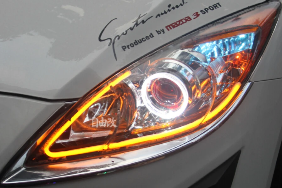Автомобильный бампер налобный фонарь для mazda 3 Mazda3 головной светильник ксенон HID
