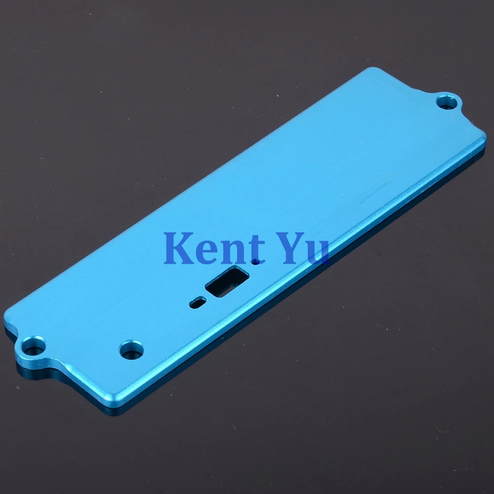 

Aluminum Battery Case Top Cover 02111 Upgrade parts 122064 Blue For 1/10 RC Car HSP Redcat Himoto