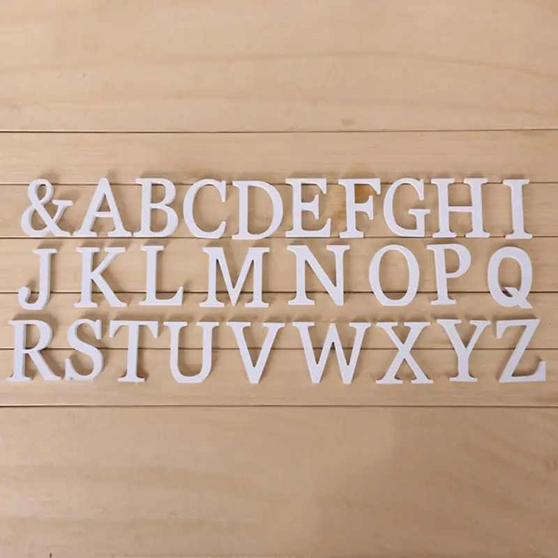 3D деревянные буквы letras decorativas персонализированное Имя Дизайн Искусство ремесло деревянные украшения letras de madera houten буквы