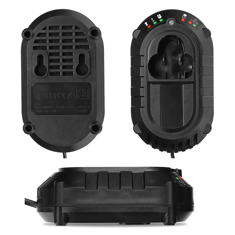 1 шт. зарядное устройство 1500mA Совместимо с BL1013 BL1014 10,8 V/12 V литий-ионные батареи черный Европа США Великобритания Австралия разъем