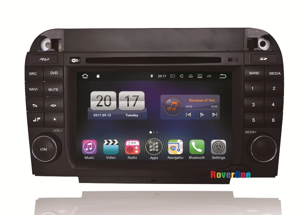 Для Mercedes W220 S280 S320 S430 S500 S55 W215 Android 7.1 штатную Системы Стерео DVD Радио GPS навигации