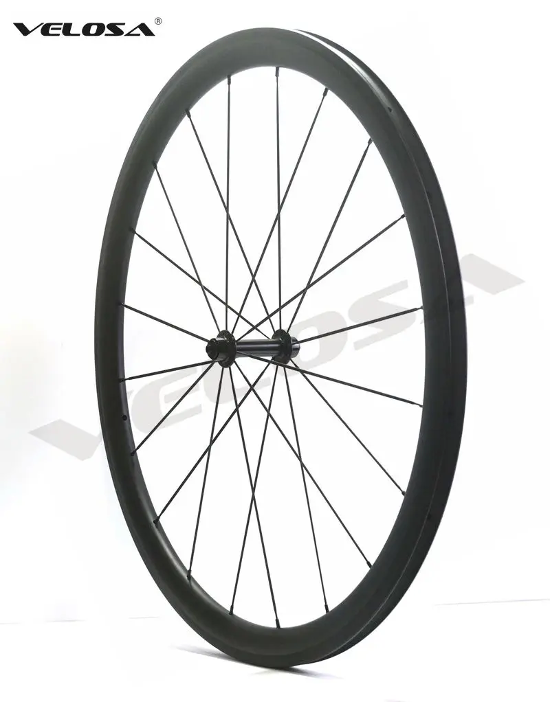 Ассиметричная 38 мм клинчерная/трубчатая полностью карбоновая велосипедная