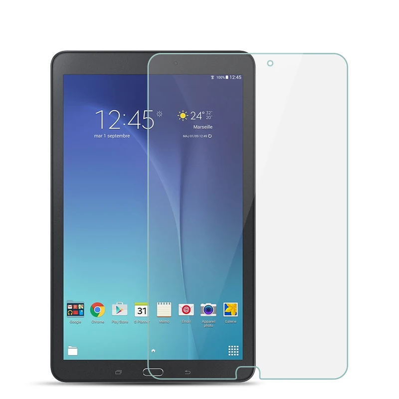 Прозрачный Закаленное стекло для samsung Galaxy Tab E 9,6 T560 T561 9,6 дюйма 9H ультратонкая Защитная пленка для планшета из закаленного стекла - Цвет: Прозрачный