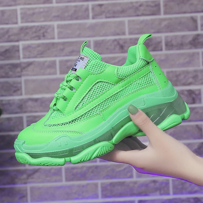 Женские кроссовки на плоской подошве Модные дышащие Размеры 35 40 2020|Женские и