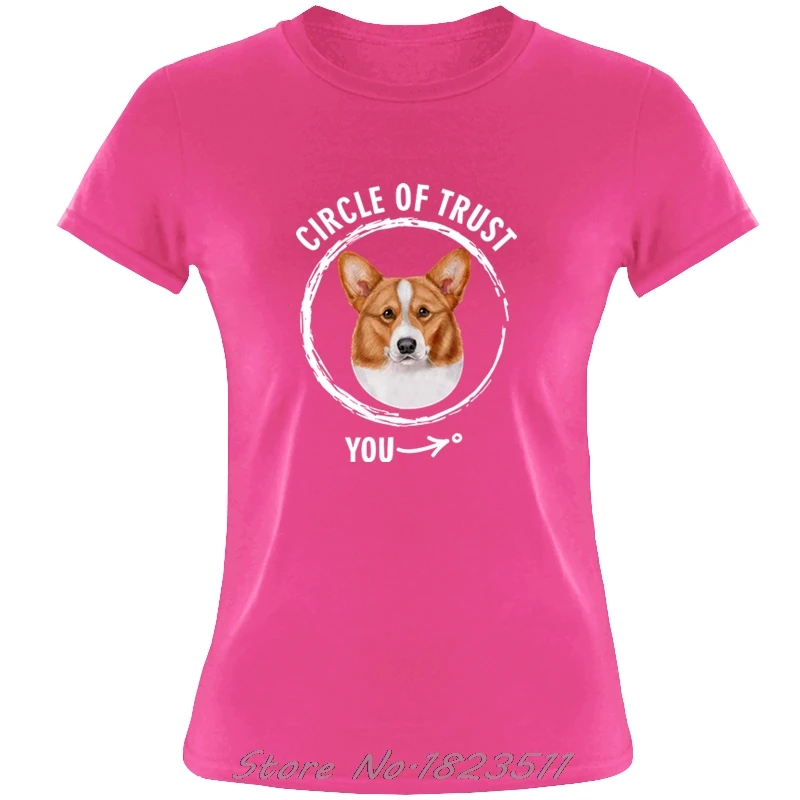 Новая модная летняя забавная футболка с круглым вырезом и надписью Trust Welsh Corgi
