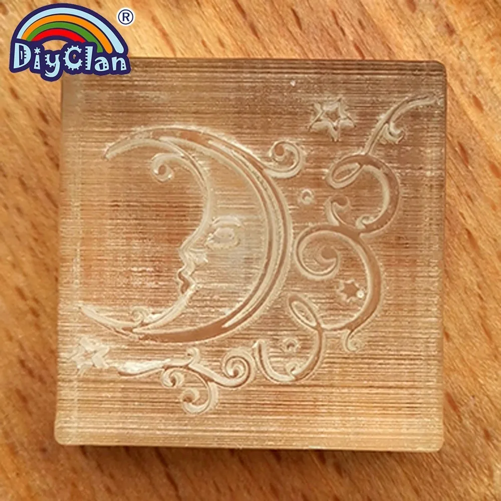 Рамадан акриловый DIY Смола ручной работы Мыло Штамп глава Луна Мини Diy несколько