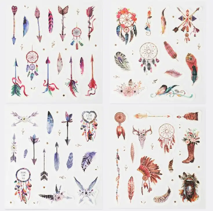 Декоративные Канцелярские наклейки для скрапбукинга сделай сам|Канцелярские