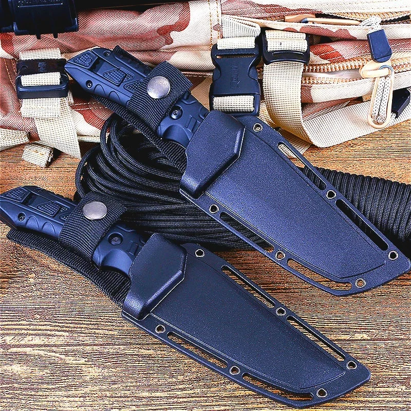 Компактный нож с фиксированным лезвием многофункциональный для повседневного